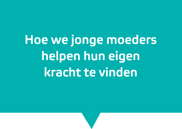 Hoe we jonge moeders helpen hun eigen kracht te vinden